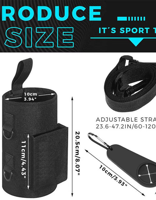 Load image into Gallery viewer, Magnetic Gym Phone Sling Bag for Men Women GYM Floor Organizer Sport Chest Crossbody Handle Pouch for Earphone Key Water Bottle
