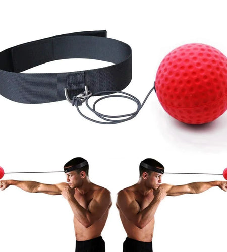 Boxing Magic Ball Reflex Speed Training with Headband Boxing Punching Balls Hand Eye Coordination Fitness Martial Arts Supplies