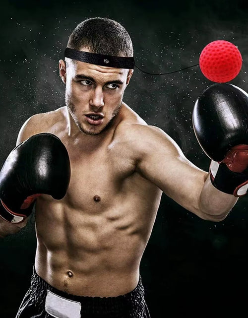 Load image into Gallery viewer, Boxing Magic Ball Reflex Speed Training with Headband Boxing Punching Balls Hand Eye Coordination Fitness Martial Arts Supplies
