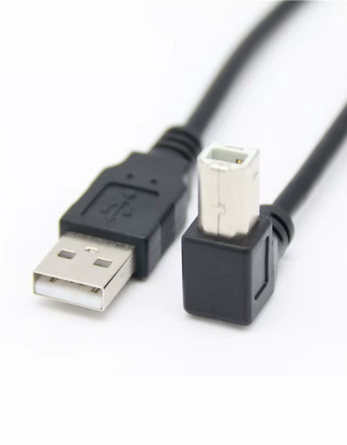 Load image into Gallery viewer, USB 2.0 a Male to USB B Male Type B BM up &amp; down &amp; Left &amp; Right Angle Printer Scanner 90 Degree Cable BM Angled Cable 0.3M-1.5M
