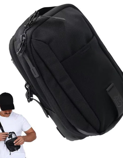 Load image into Gallery viewer, Magnetic Gym Phone Sling Bag for Men Women GYM Floor Organizer Sport Chest Crossbody Handle Pouch for Earphone Key Water Bottle
