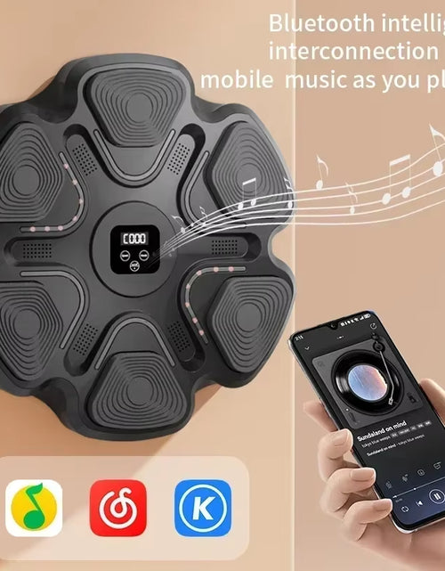 Load image into Gallery viewer, New Music Boxing Target Smart Boxing Target Trainer Reaction Training Adult/Child Home Training Boxing Machine Agility Reaction
