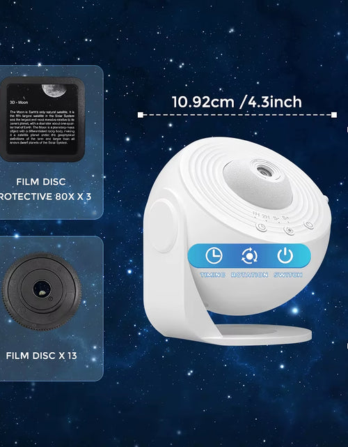 Load image into Gallery viewer, 13 in 1 Star Projector, Planetarium Galaxy Projector for Bedroom, Aurora Projector, Night Light Projector for Kids Adults
