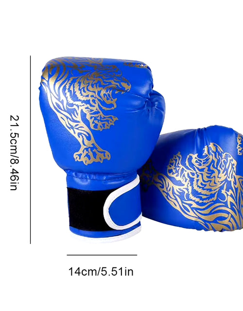 Load image into Gallery viewer, Boxing Gloves Breathable Kickboxing Gloves Comfortable Professional Boxing Gloves Punching Training Gloves for Children Adults
