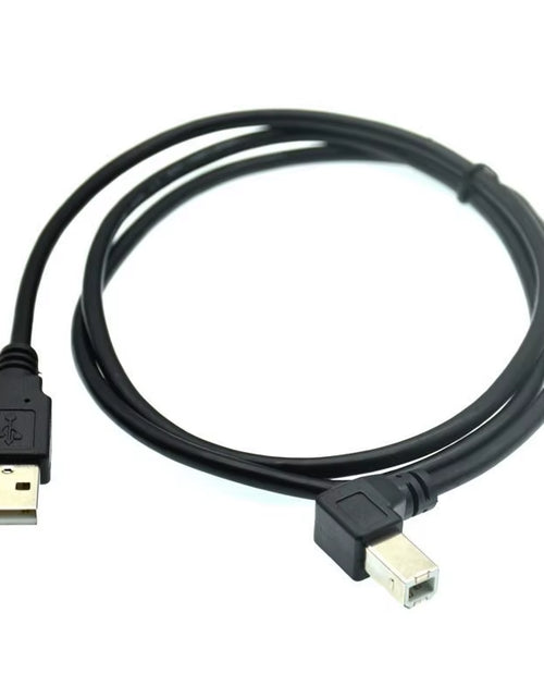 Load image into Gallery viewer, USB 2.0 a Male to USB B Male Type B BM up &amp; down &amp; Left &amp; Right Angle Printer Scanner 90 Degree Cable BM Angled Cable 0.3M-1.5M
