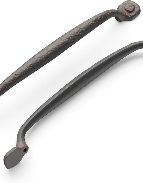 Load image into Gallery viewer, P2996-RI Refined Rustic Collection Pull, 192Mm (7-9/16&quot;) Center to Center, Rustic Iron Finish
