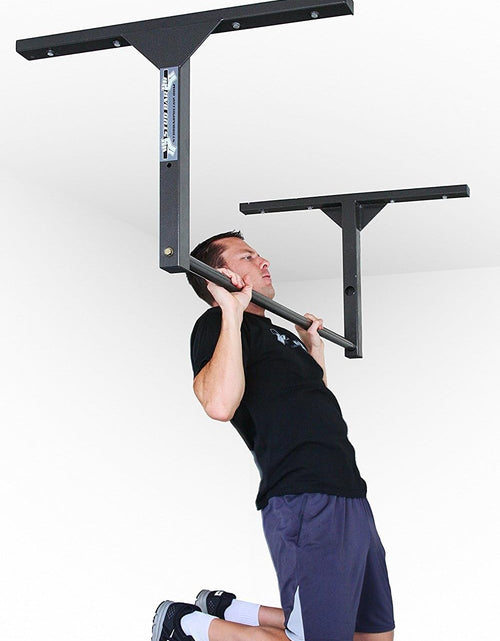 Load image into Gallery viewer, : Ceiling or Wall Mountable Pull up Bar,Standard (9-Foot Ceilings), Grey
